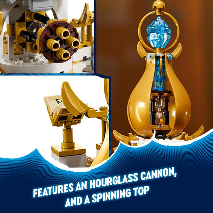 LEGO DREAMZzz 2-in-1 The Sandman’s Tower, Castle Toy Playset for Kids, Boys & Girls, with 2 Building Options, Featuring Spider and Bird Animal Figures plus 5 Minifigures, Fantasy Birthday Gifts 71477