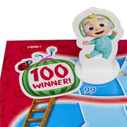 Hasbro Gaming Chutes and Ladders: juego de mesa edición CoComelon para niños de 3 años en adelante, juego preescolar para 2 a 4 jugadores