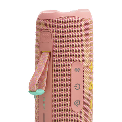 JBL Flip 7 - Portable Waterproof and Drop-Proof Speaker, Bold Pro Sound with AI Sound Boost, 16Hrs of Playtime, and PushLock System with Interchangeable Accessories (Pink)