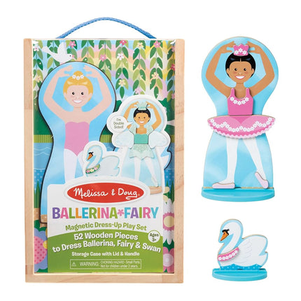 Melissa & Doug MELARQT Melissa and Doug Ballerina/Fairy Magnetic Dress-Up Play Set Play Set