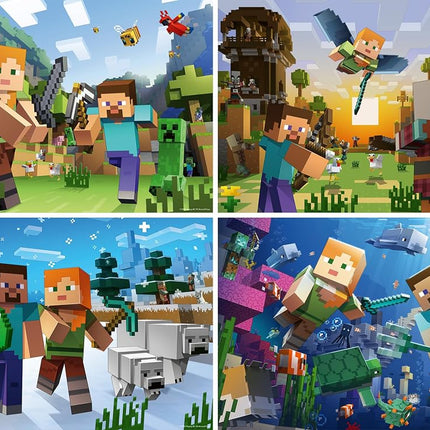Ravensburger - Minecraft Bumper Pack 4x100p