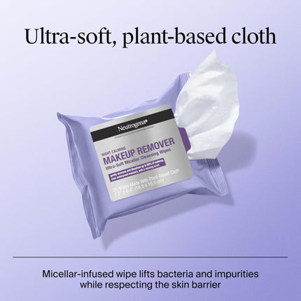 Neutrogena Make-Up Remover Cleansing Towelettes Night Calming 25 ea, Pack of 1, Night Calming