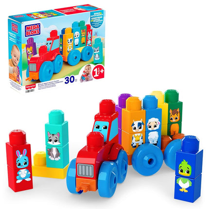 MEGA BLOKS First Builders Build & Match Animal Tra