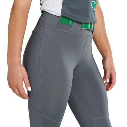 Pantalon de softball CHAMPRO Zen pour filles Graphite