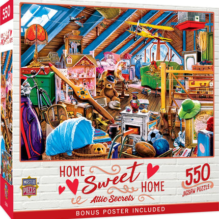 MasterPieces 550 Piece Jigsaw Puzzle for Adults, F
