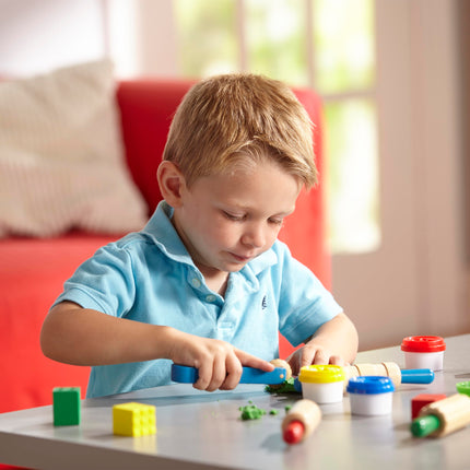 Melissa & Doug : Jouet de développement artistique et créatif pour garçon ou fille – Modèle et moule de formes
