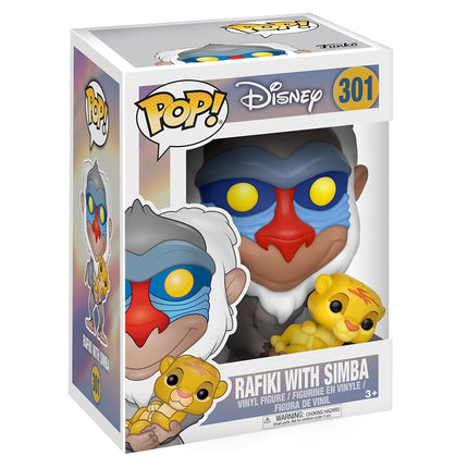 Funko POP! Disney Lion King Rafiki With Baby Simba