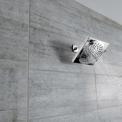 Moen S6345EP Velocity Eco-Performance Two-Function 8-1/2" Diameter Spray Rainshower Showerhead, Chrome