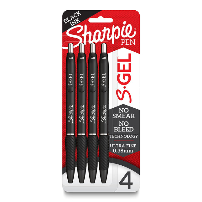 Sharpie S-Gel, Gel Pens, Ultra Fine Point (0.38mm)
