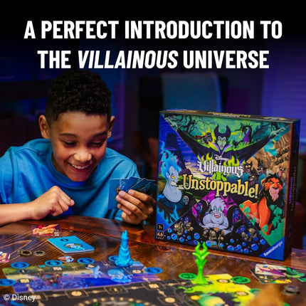 Ravensburger Disney Villainous Game - Unstoppable Strategy Family Board Games for Adults & Kids Age 7 Years Up - 2 to 4 Players