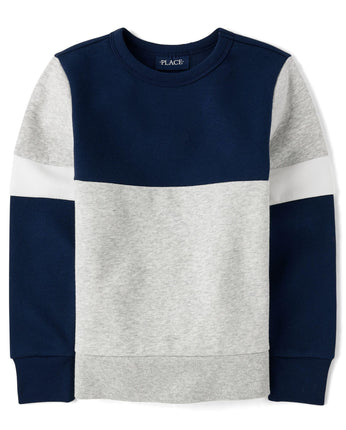 The Children's Place Boys' Long Sleeve Crew Neck P