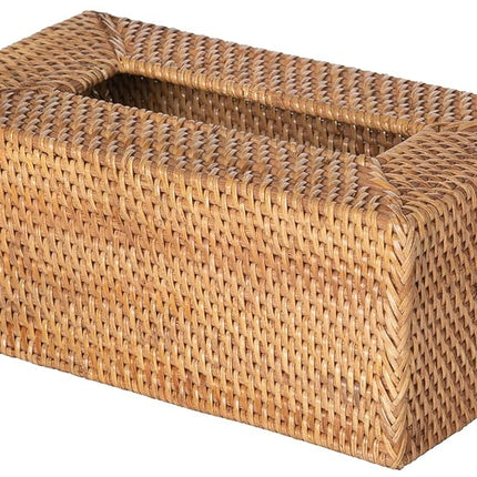 Kouboo Loma Rectangular Rattan Tissue Box Cover (Brown)