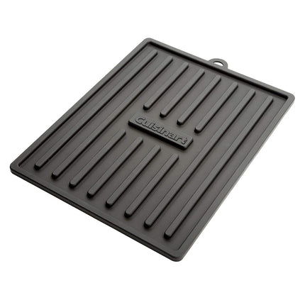 Mupoo BBQ Grill Mat, 5 Teflon Grill Mats + 1 Silicone Brush, Reusable with Non-Stick Coating, Suitable for Gas/Charcoal Electric Barbecue (40 x 33 cm, Black), Orange