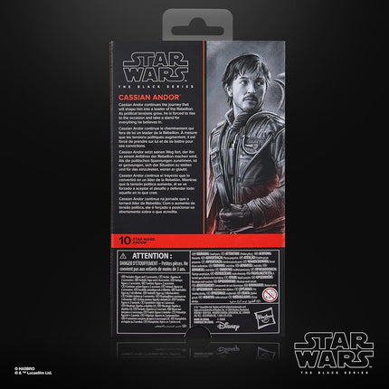 Star Wars The Black Series Cassian Andor, Andor Collectible 6 Inch Action Figure
