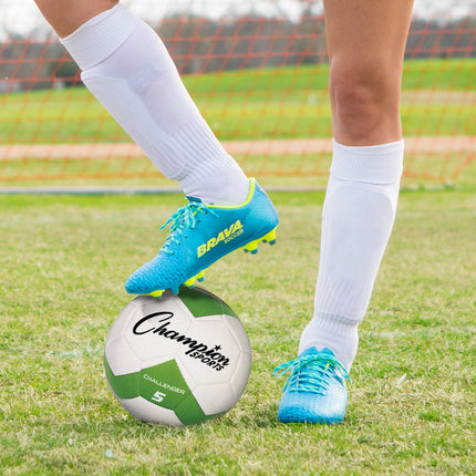 Balón de fútbol Champion Sports CH5YL Challenger Series, amarillo, talla 5