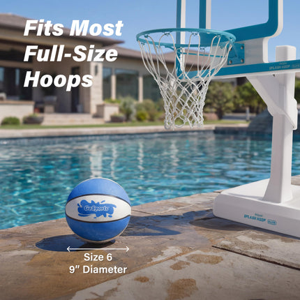 GoSports Swimming Pool Basketballs 6.5 inch, 3 Pack - Great for Floating Water Basketball Hoops
