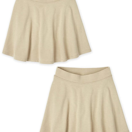 Jupe-short en maille Ponte pour filles The Children's Place, lot de 2 Sandy, très grand