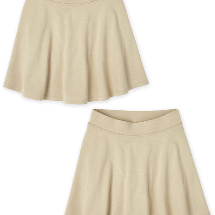 The Children's Place Girls Ponte Knit Pull On Skor