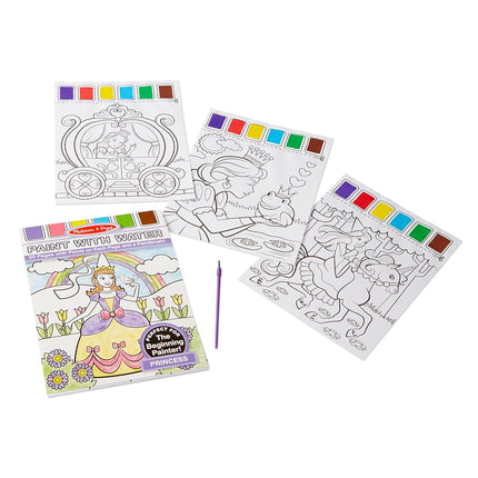 Paint with Water - Princess: Activity Books - Coloring/Painting/Stickers