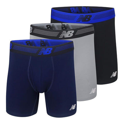 New Balance Men's 6" Boxer Brief Trunk Underpants 