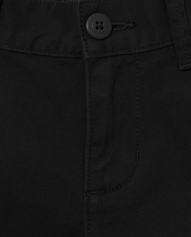 The Children's Place Short chino pour fille, Noir, lot de 2, 16