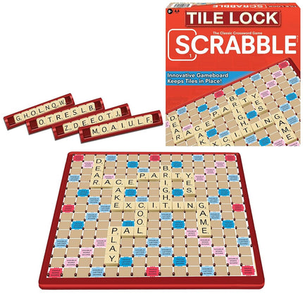 Scrabble con baldosas fijas