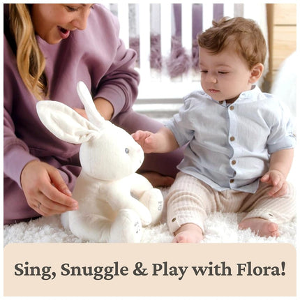 GUND Flora The Animated Bunny Soft Toy, Multi-Colour, One Size