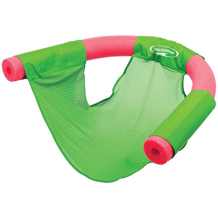 40.5" Green Noodle Sling Floating Seat Swimming Pool Accessory