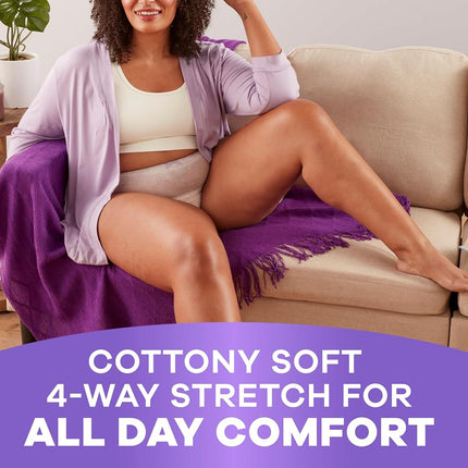 Always Discreet Adult Incontinence Underwear for Women and Postpartum Underwear, up to 100% Bladder Leak Protection, Large, 76 Count