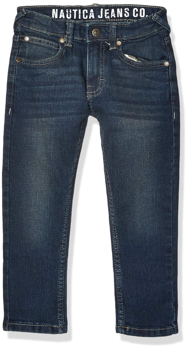 Nautica Boys' Skinny Fit Stretch Denim Jeans, 5-Po