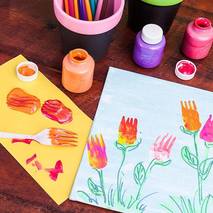 CRAYOLA Washable Kids Paint Set, 10 Ct, Children Arts & Crafts Supplies, Creative Gifts