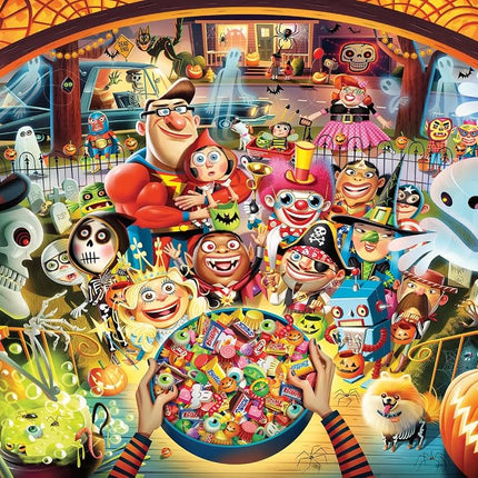 Ravensburger Trick or Treat 1000 piece Jigsaw Puzz