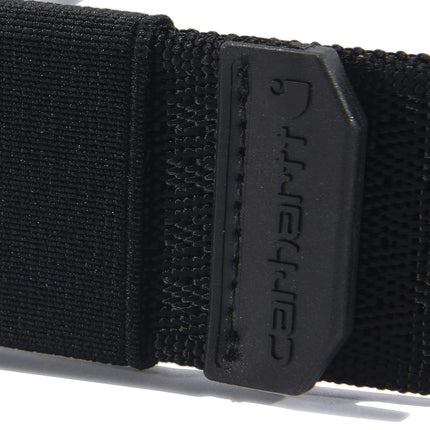 Carhartt Nylon Adjustable Industrial Belt, Black with Black Finish, 52