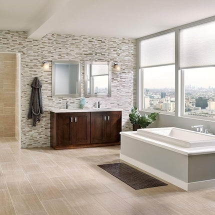 Moen T2812EP Rizon Eco-Performance Posi-Temp Shower Trim Without Valve 1.75 GPM Flow Rate, Chrome
