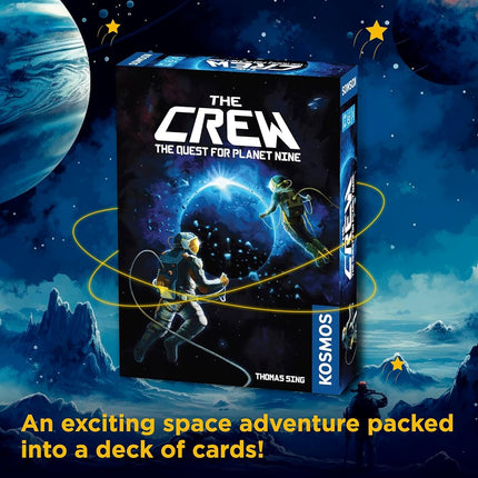 Thames & Kosmos | 691868 | The Crew: The Quest For Planet Nine | Cooperative Trick Taking Game | 50 Different Missions | 3-5 Players | Ages 10+