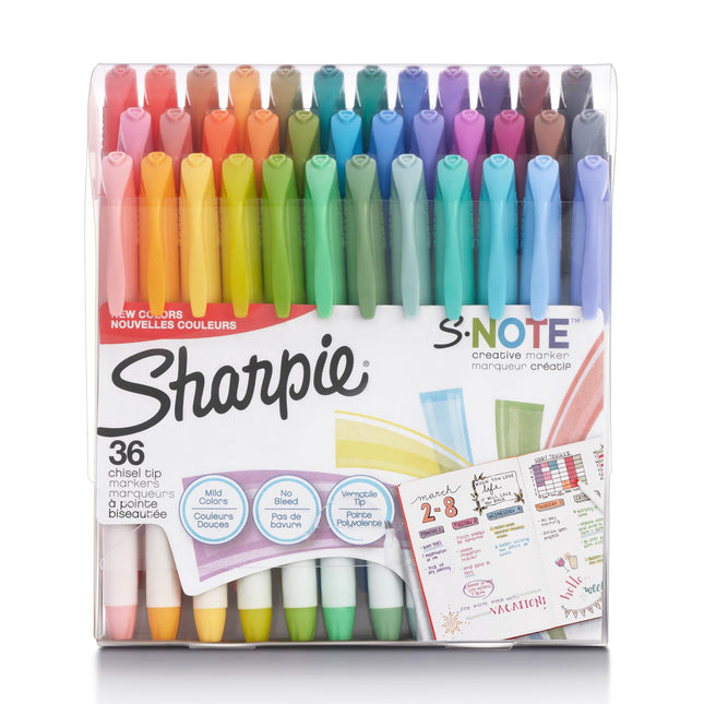 Sharpie S-Note Creative Markers, Highlighters, Ass