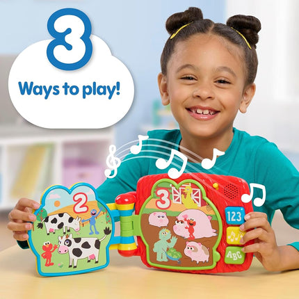 Just Play Sesame Street Elmo's Lots to Learn Book, Children's Toy from 2 Years