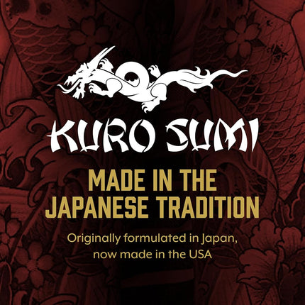 Kuro Sumi Tattoo Ink, Outlining, 12 Ounce