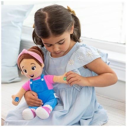 Ms. Rachel Official Speak & Sing Doll, 16” Tall Interactive Toy with 4 Songs & 16+ Phrases, Toddler Toys for Girls & Boys Ages 6 Months to 3+ Years, Pink