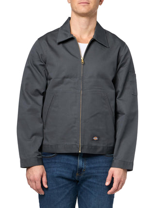 Dickies Men's Unlined Eisenhower Jacket, Charcoal,