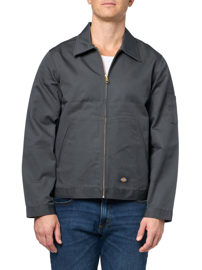 Dickies Men's Unlined Eisenhower Jacket, Charcoal,