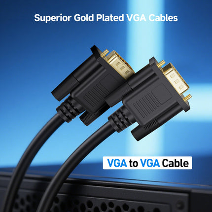 Cable VGA a VGA Cable Matters (cable SVGA) de 50 pies (disponible en longitudes de 3 a 100 pies)