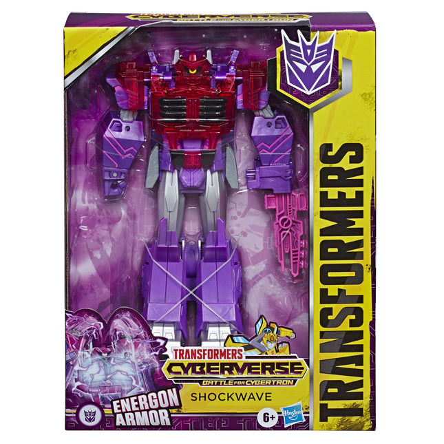 hasbro Tra Cyberverse Ultimate Shockwave