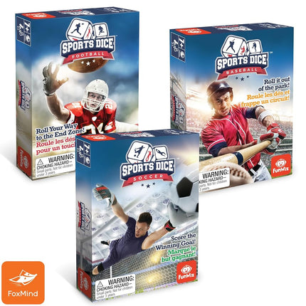FoxMind Games Sports Dice - Soccer