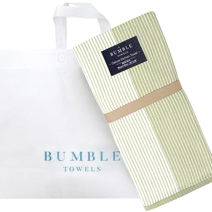Premium Kitchen Towels (20”x 28”, 6 Pack) | Large Cotton Dish Towels | Flat & Terry Highly Absorbent Kitchen Linen Set with Hanging Loop | Sage