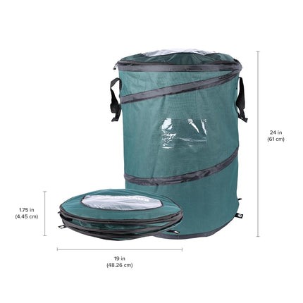 Coghlan's C1819 Deluxe Pop Up Trash Can, Green, One Size