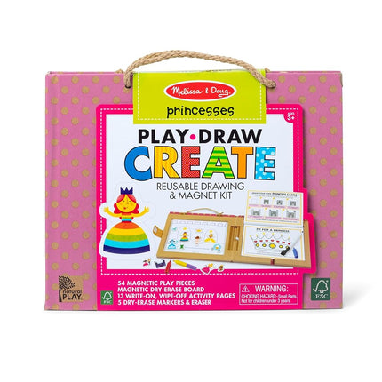 Play, Draw, Create - Princess [Toy] [Sep 27, 2019] Melissa & Doug