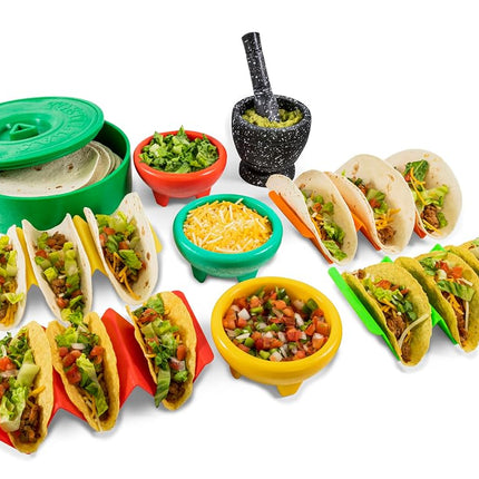 Nostalgia Taco Tuesday Kit Includes Tortilla Warme