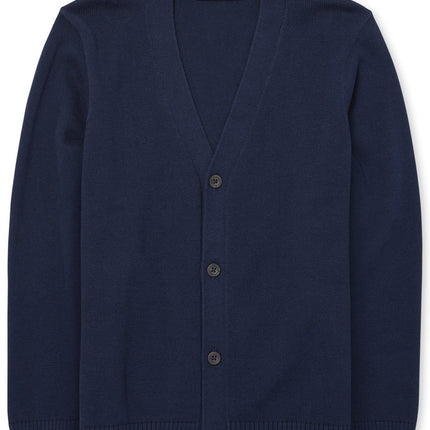 The Children's Place Boys' Uniform Cardigan, Tidal