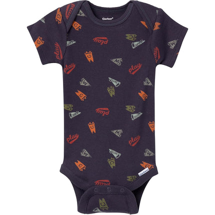Gerber Unisex Baby Multi-pack Onesies Bodysuits (Short and Long Sleeve), Garden Floral, Newborn